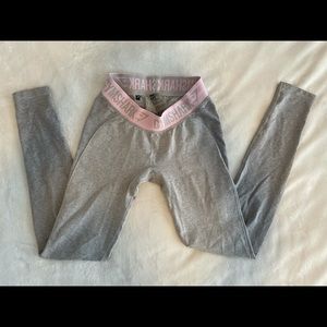 GYMSHARK FLEX LEGGINGS (PINK WAISTBAND)